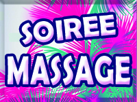 Dimanche 20 avril Soirée massages