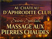 Samedi 9 mai 2026 Massage aux pierres chaudes
